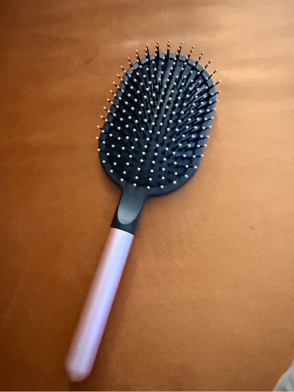 Dyson Paddle Hair Brush with Pink Metallic Handle